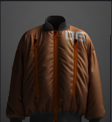Bomber Jacket 3D Garment